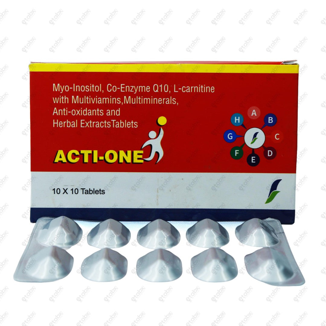Acti-One Tablets 10's