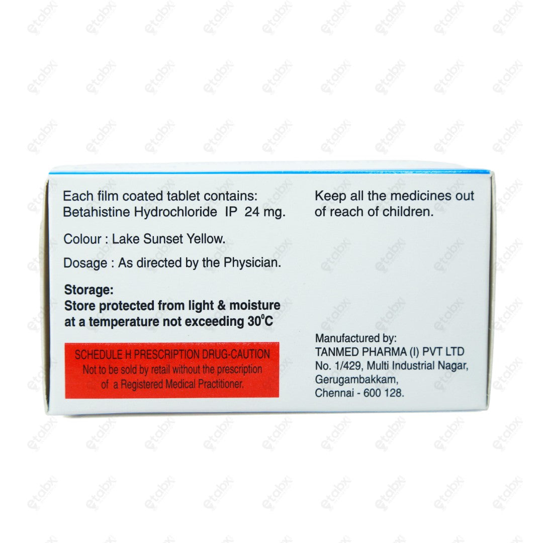 Bvert 24mg Tablet
