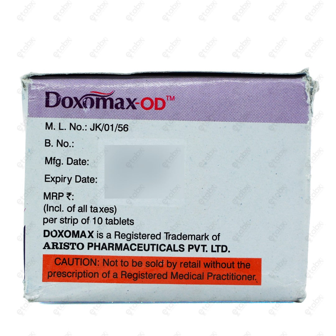 Doxomax OD 650mg Tablet 10's