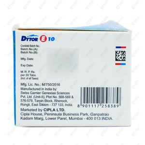 Dytor E 10/10 Tablet 10's