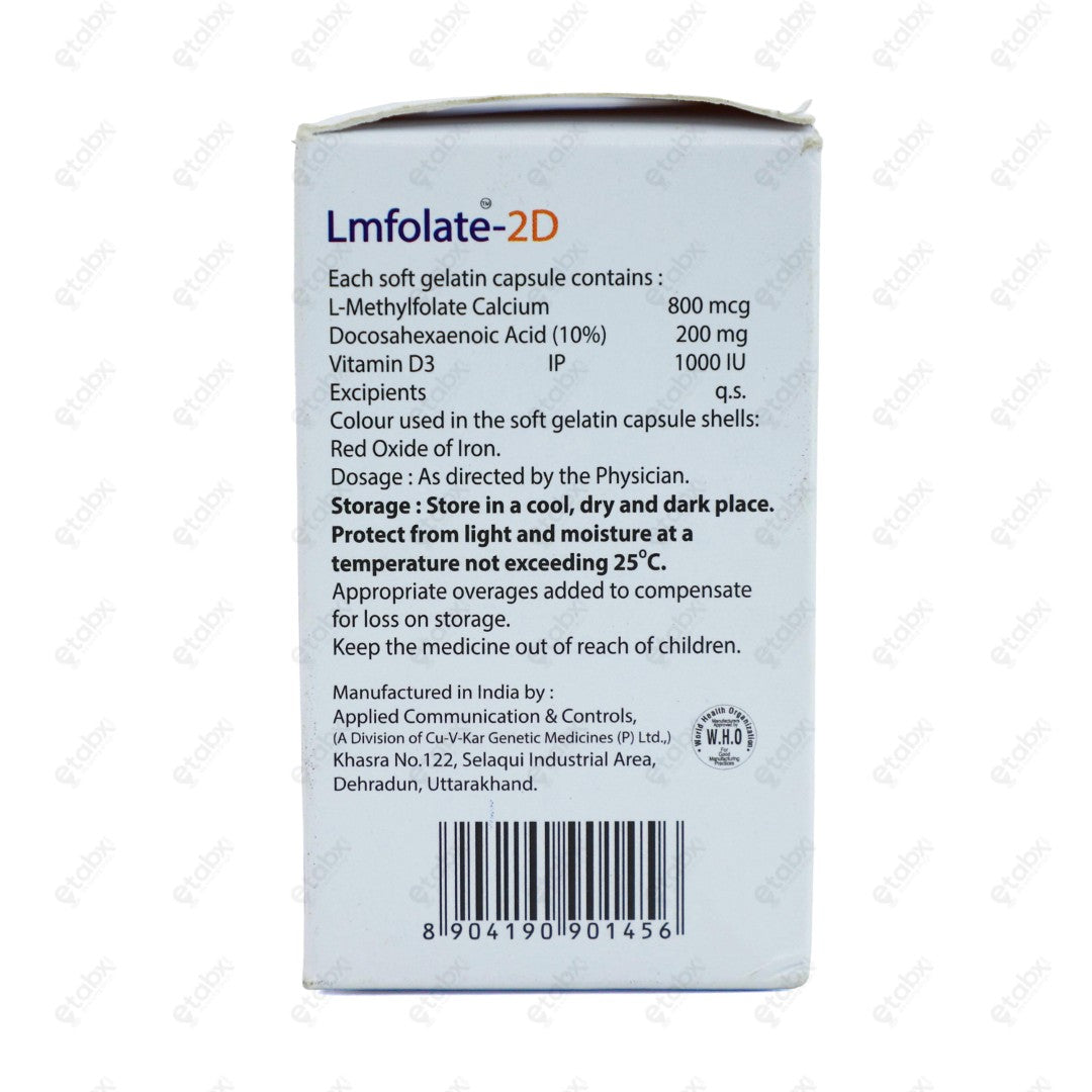 Lmfolate 2D Tablet 10's