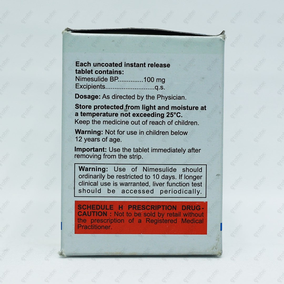 NIMEGESIC IR Tablets 10's