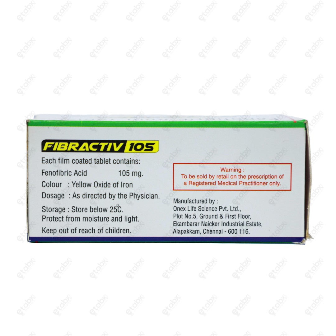 FIBRACTIV 105 Tablets (10's)