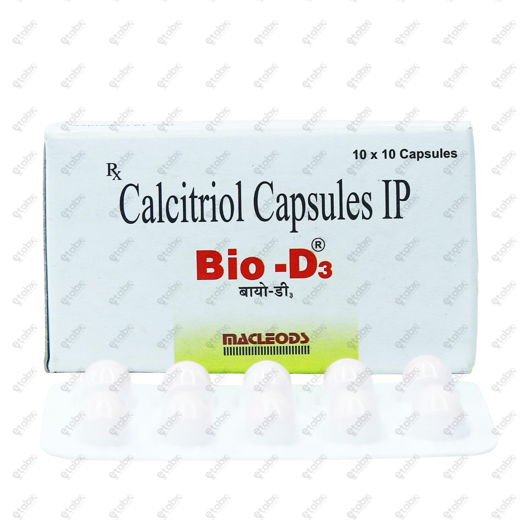 Bio D3 Capsule 10's