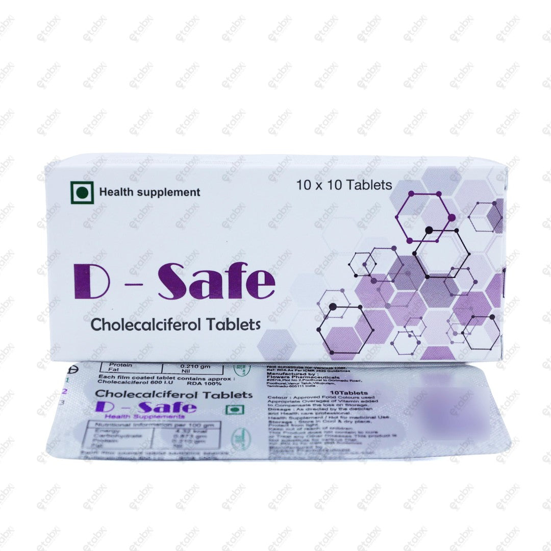 D Safe Tablets 10s