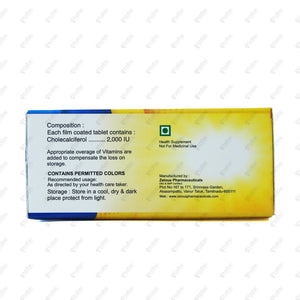 Rite D3 Tablets 10's