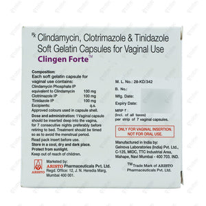 Clingen Forte 7'S Vaginal Tablets