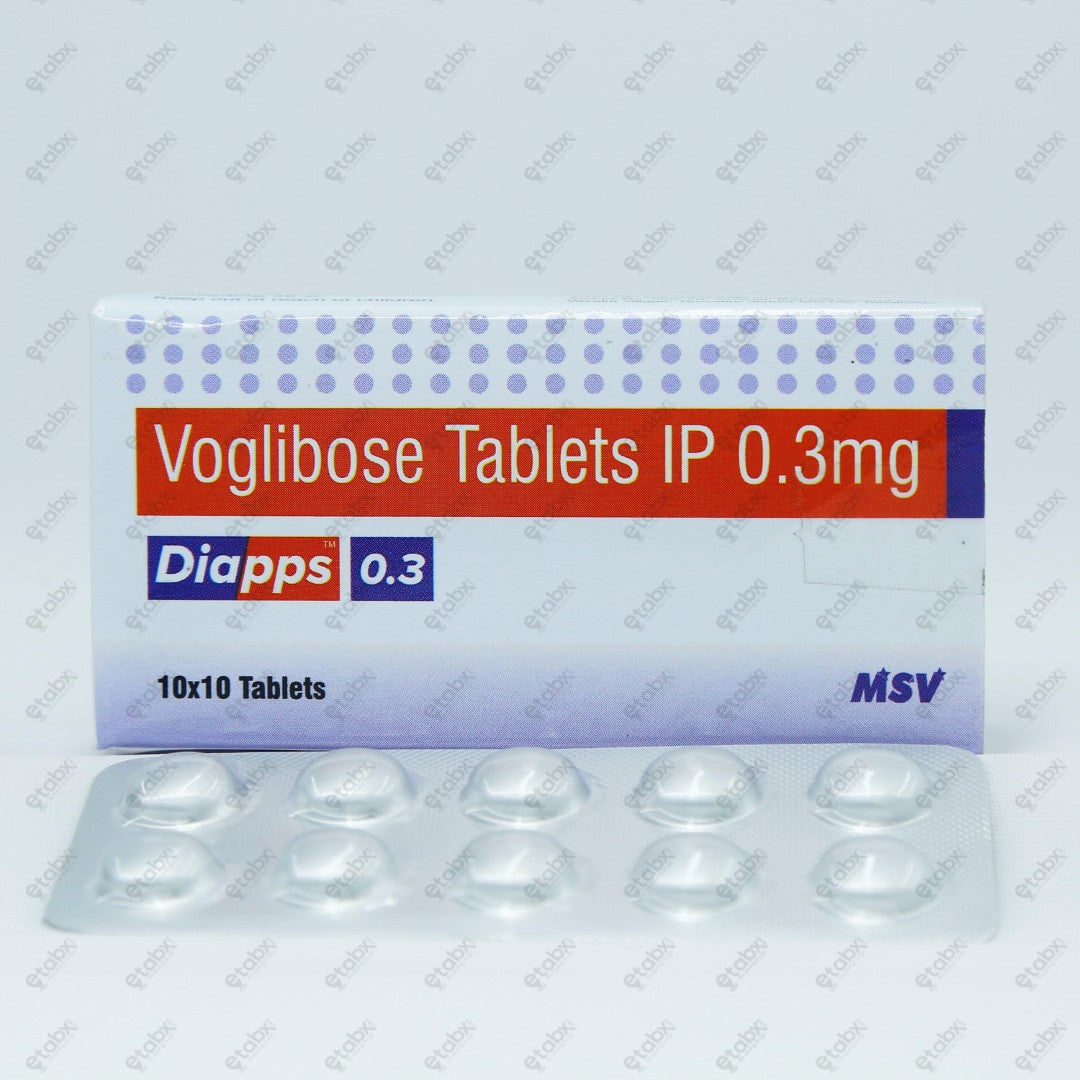 DIAPPS 0.3 Tablet 10'S