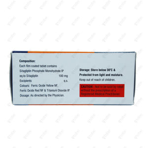 Glura 100mg Tablet 10's