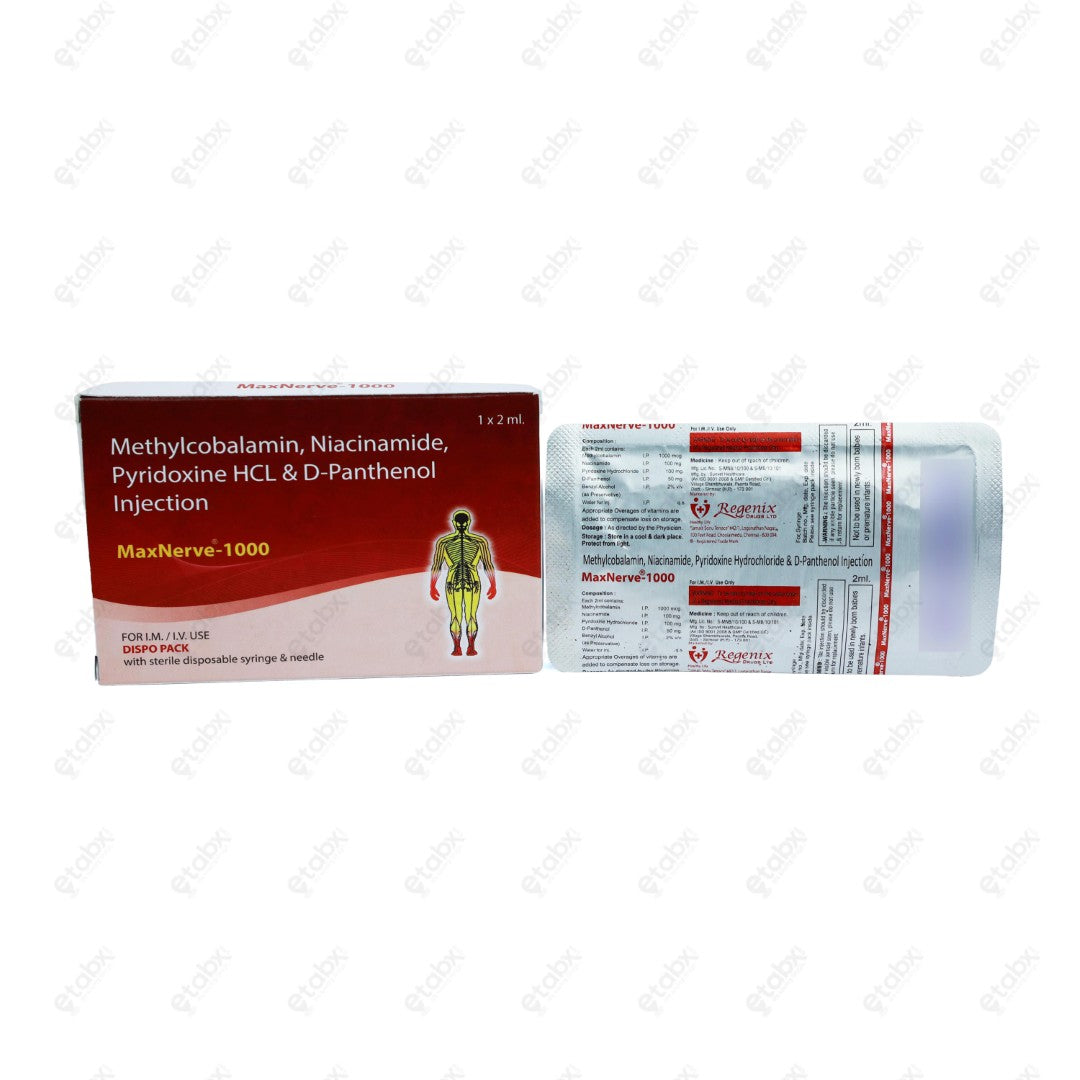 Maxnerve 1000 Injection 2ml