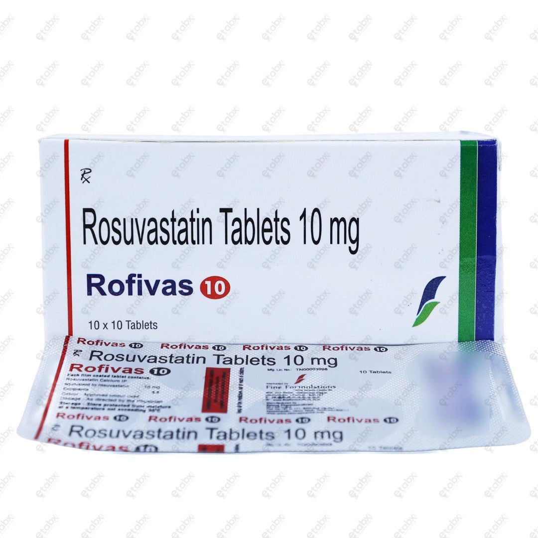 ROFIVAS 10mg Tablet 10's