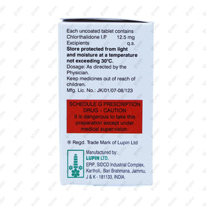 Lupiclor 12.5mg Tablet 15's