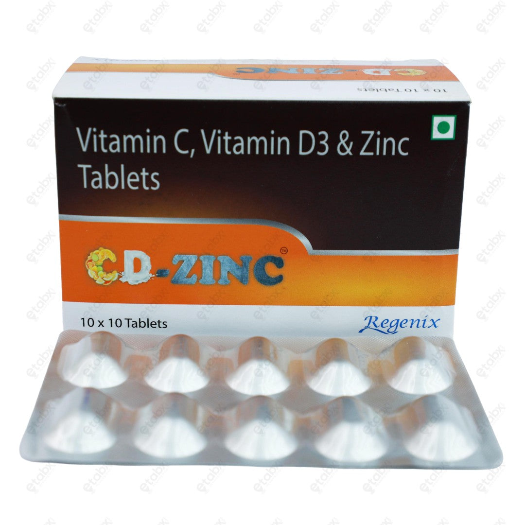 CD Zinc Tablet 10's