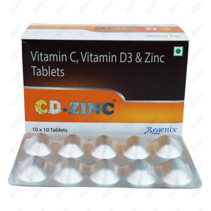 CD Zinc Tablet 10's