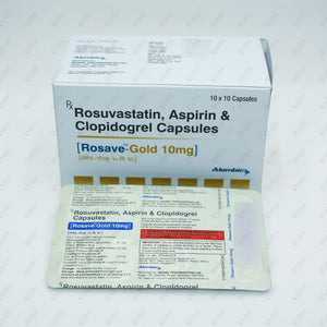 ROSAVE GOLD 10MG Capsules 10's