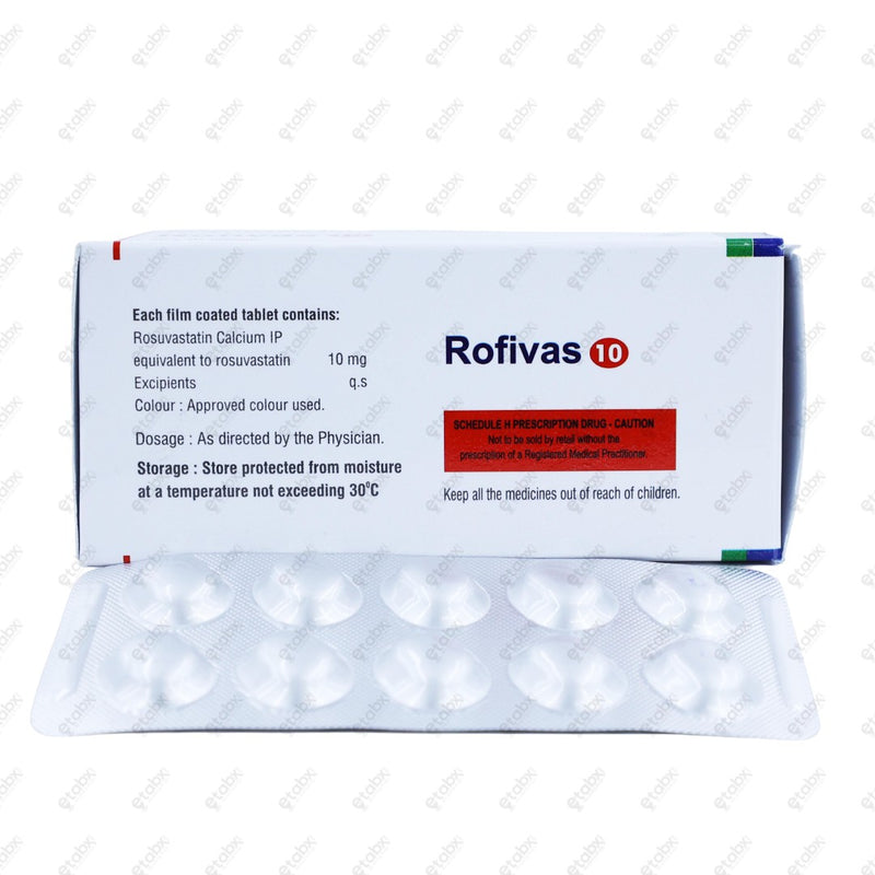 ROFIVAS 10mg Tablet 10's