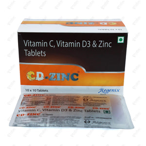 CD Zinc Tablet 10's