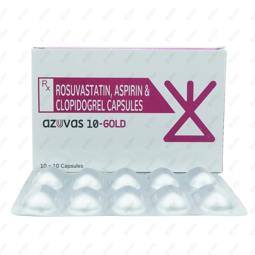 AZUVAS 10 GOLD 10mg Capsule 10's