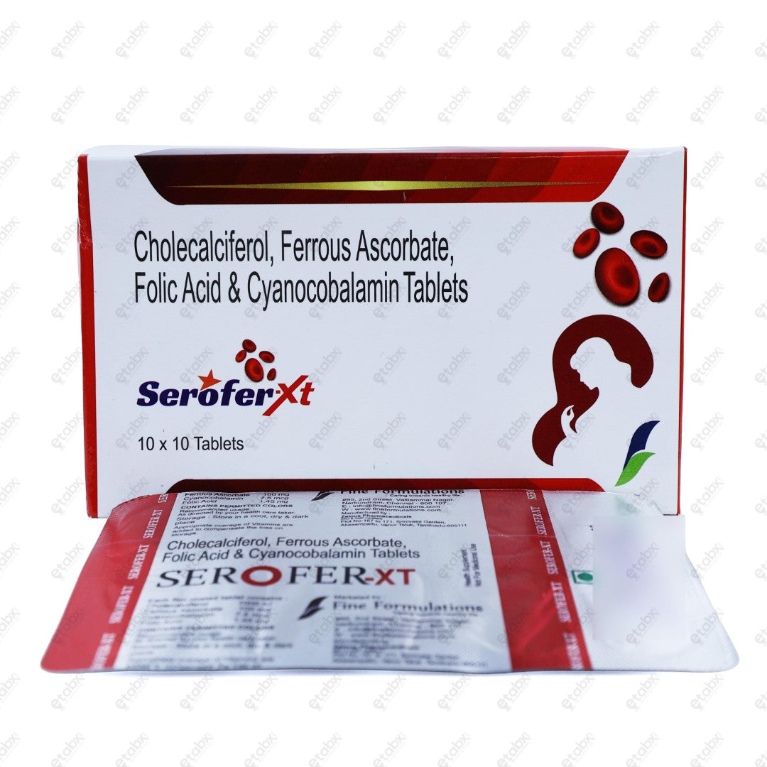 Serofer XT Tablet 10's