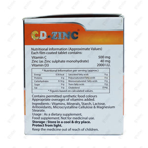 CD Zinc Tablet 10's