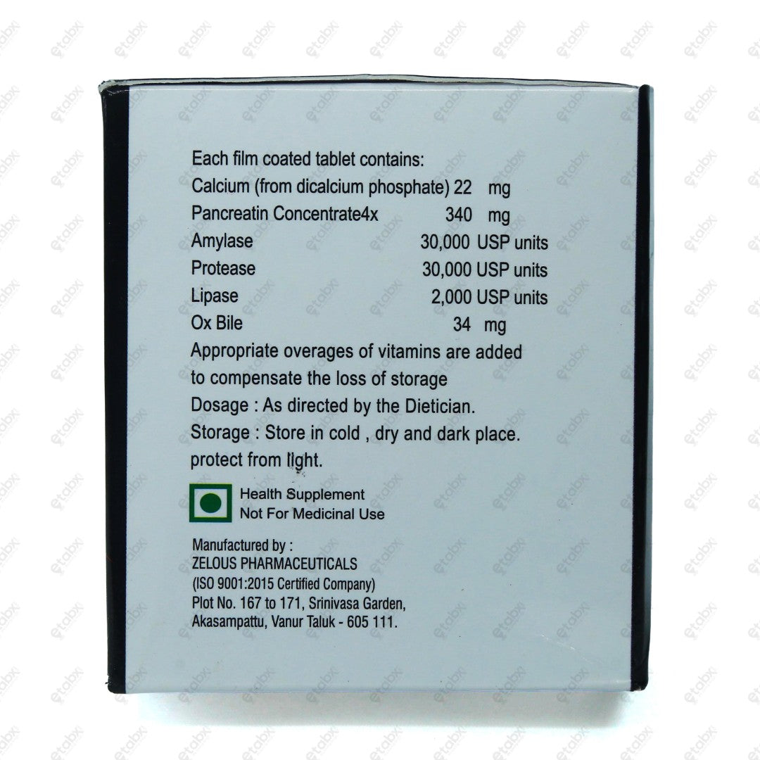 Creosyme Tablets 10's