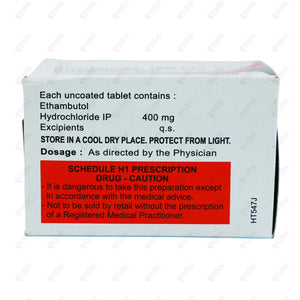 Mycobutol 400mg Tablet 10's