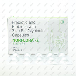 Norflora Z Capsules 10's