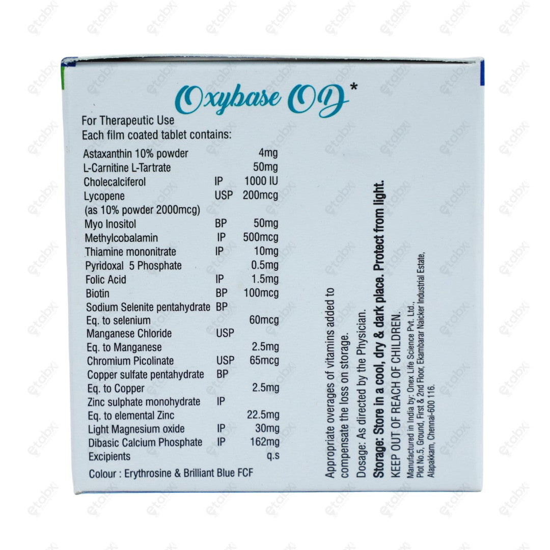 Oxybase OD Tablet 10's