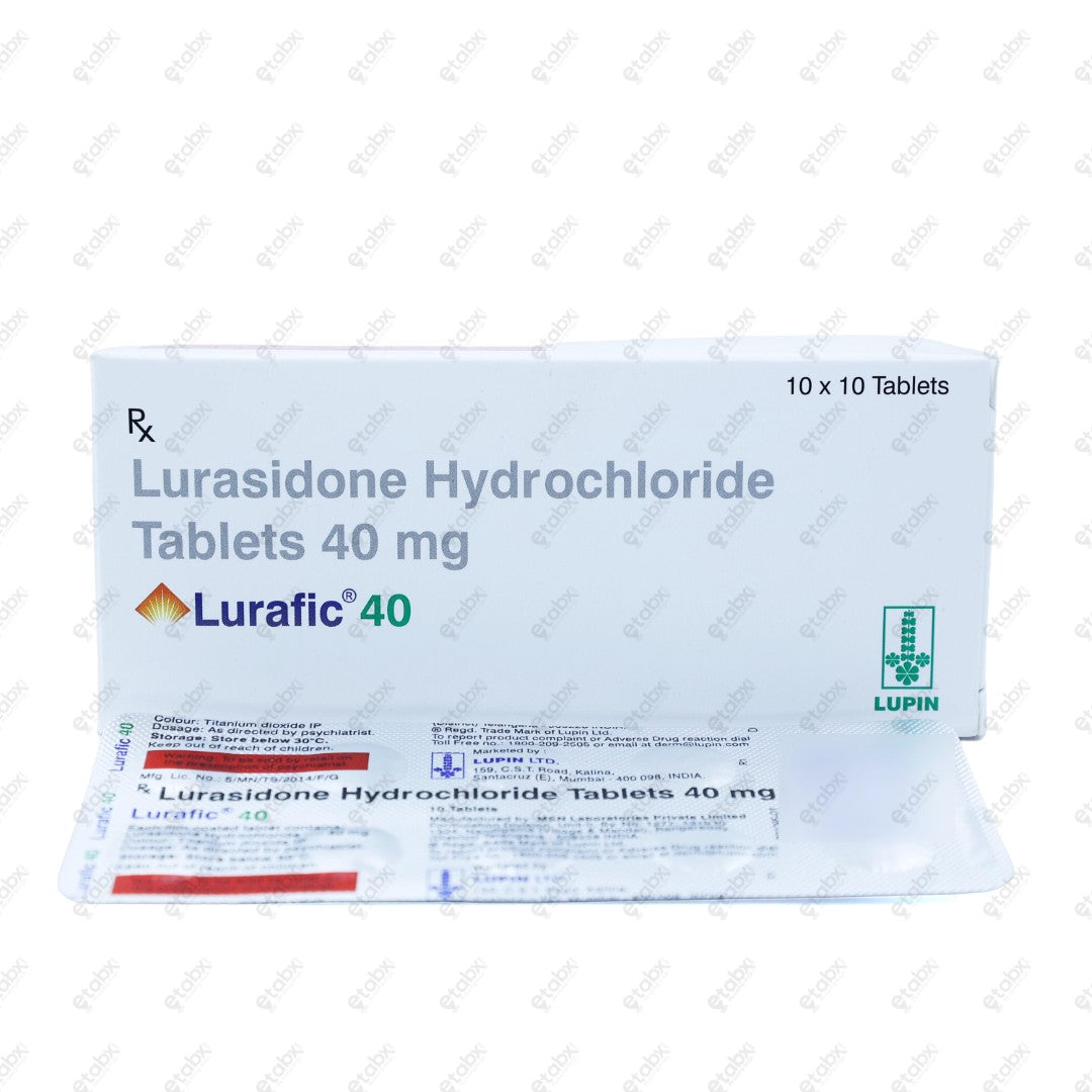 Lurafic 40 Tablet 10's
