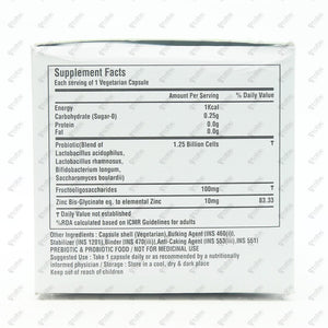 Norflora Z Capsules 10's