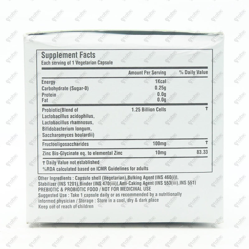 Norflora Z Capsules 10's