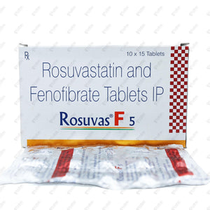 Rosuvas F 5 Tablet 15's