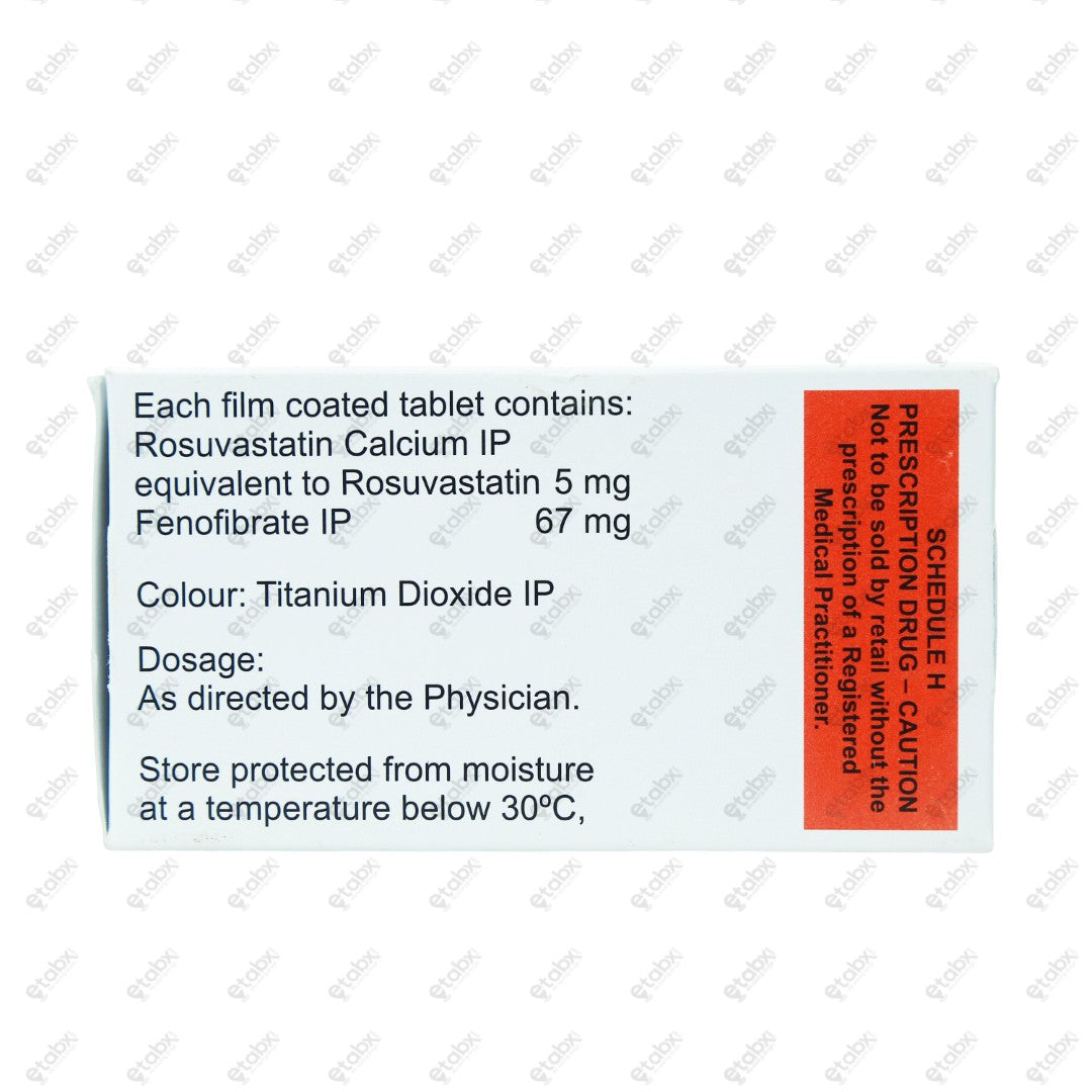 Rosumac F 5mg Tablet 10's