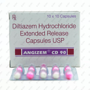 Angizem CD 90mg Tablet 10's