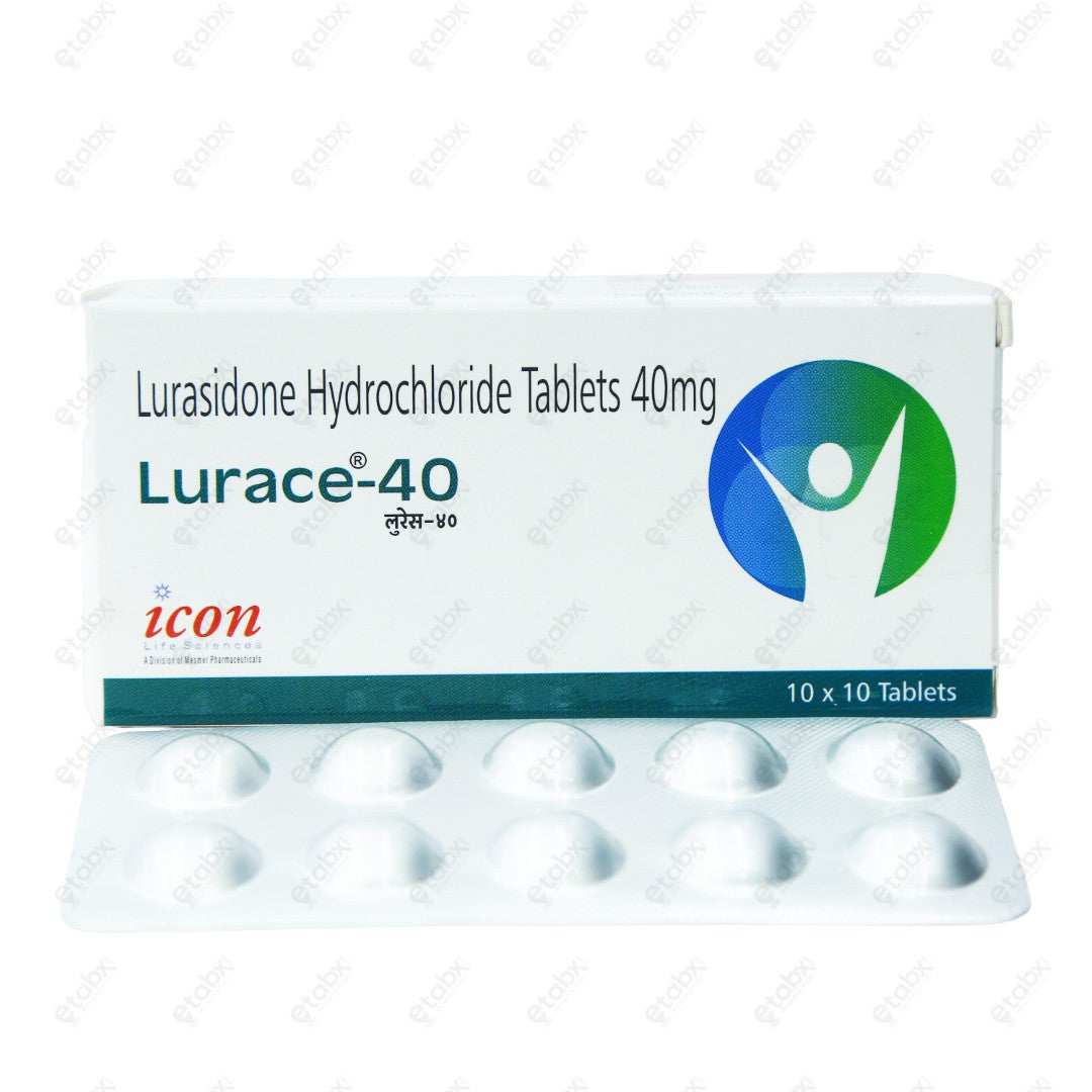 Lurace 40mg Tablet 10's
