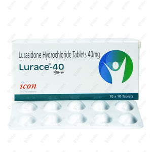 Lurace 40mg Tablet 10's