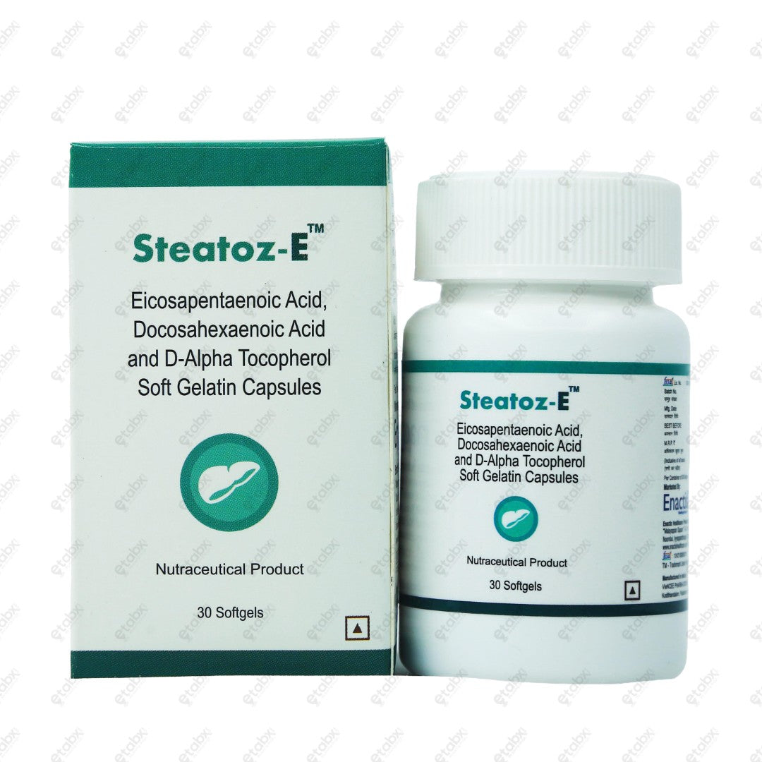 Steatoz E Softgels 30's