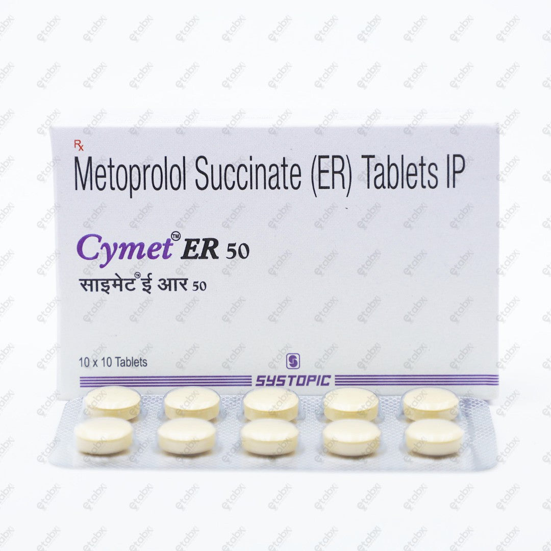 Cymet ER 50 Tablets 10's