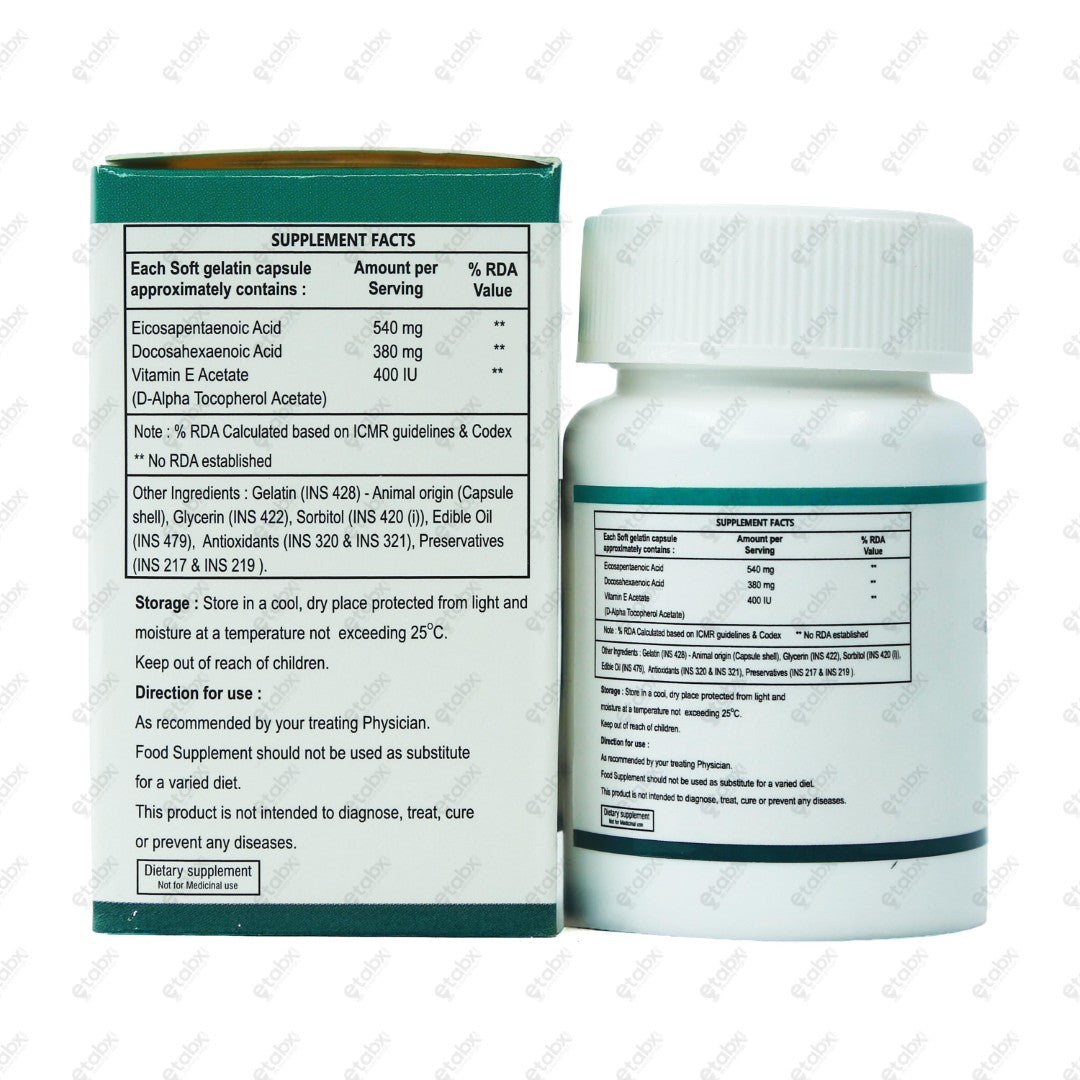 Steatoz E Softgels 30's
