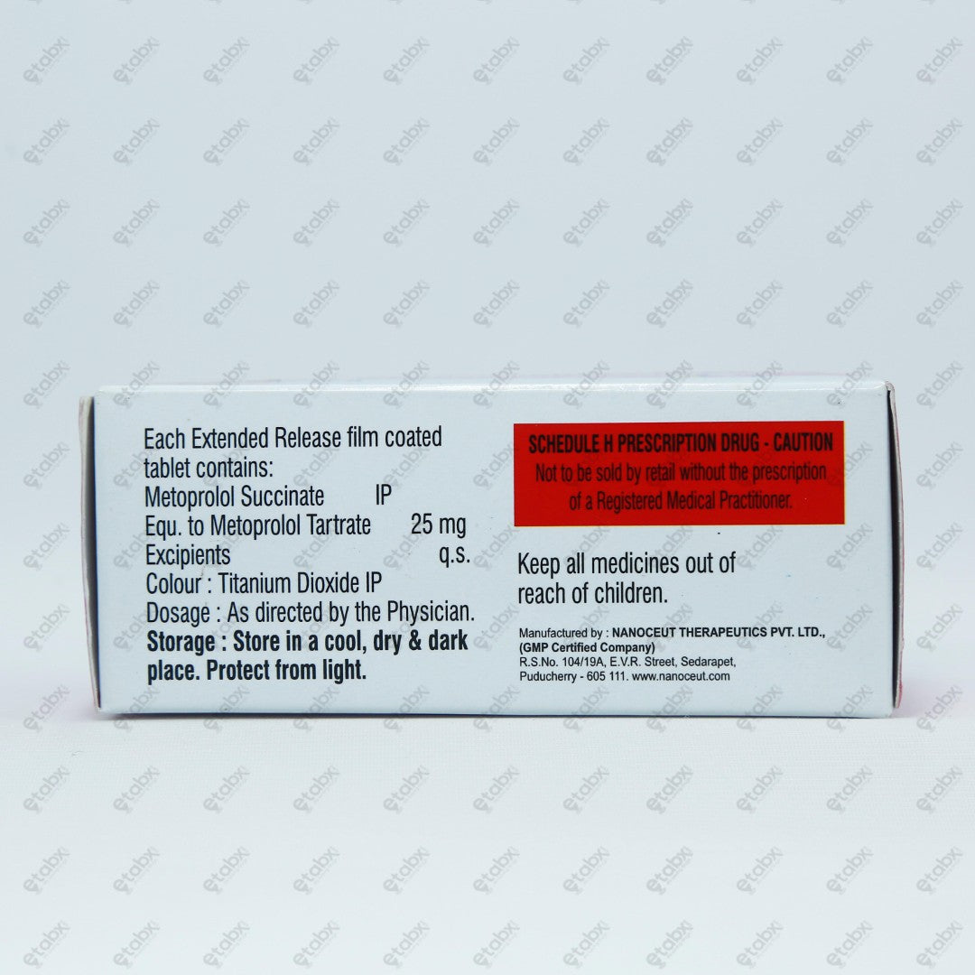 MEPLOL 25mg Tablet 10's
