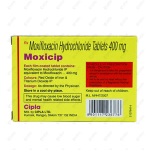 Moxicip 400mg Tablet 10's