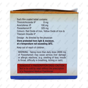 Signoflam TH 8mg Tablet 10's