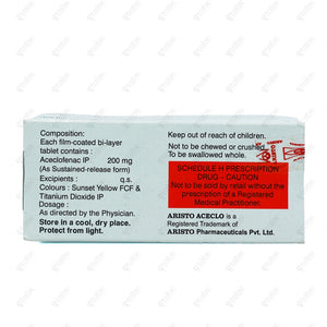 Aceclo SR Tablet 10's