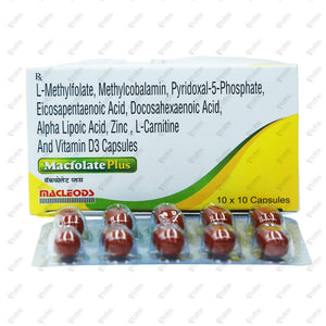 Macfolate Plus Capsule 10's