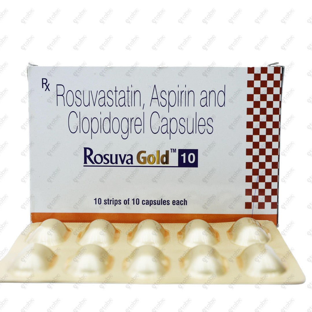 ROSUVA GOLD 10 Tablet 10's