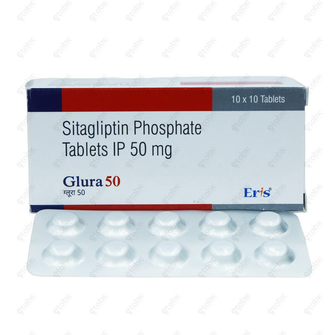 Glura 50mg Tablet 10's