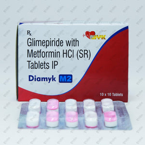 Diamyk M 2mg Tablet 10's