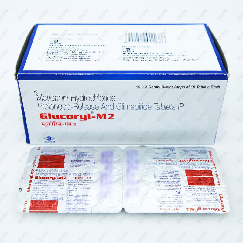 GLUCORYL M2 Tablets (15's)