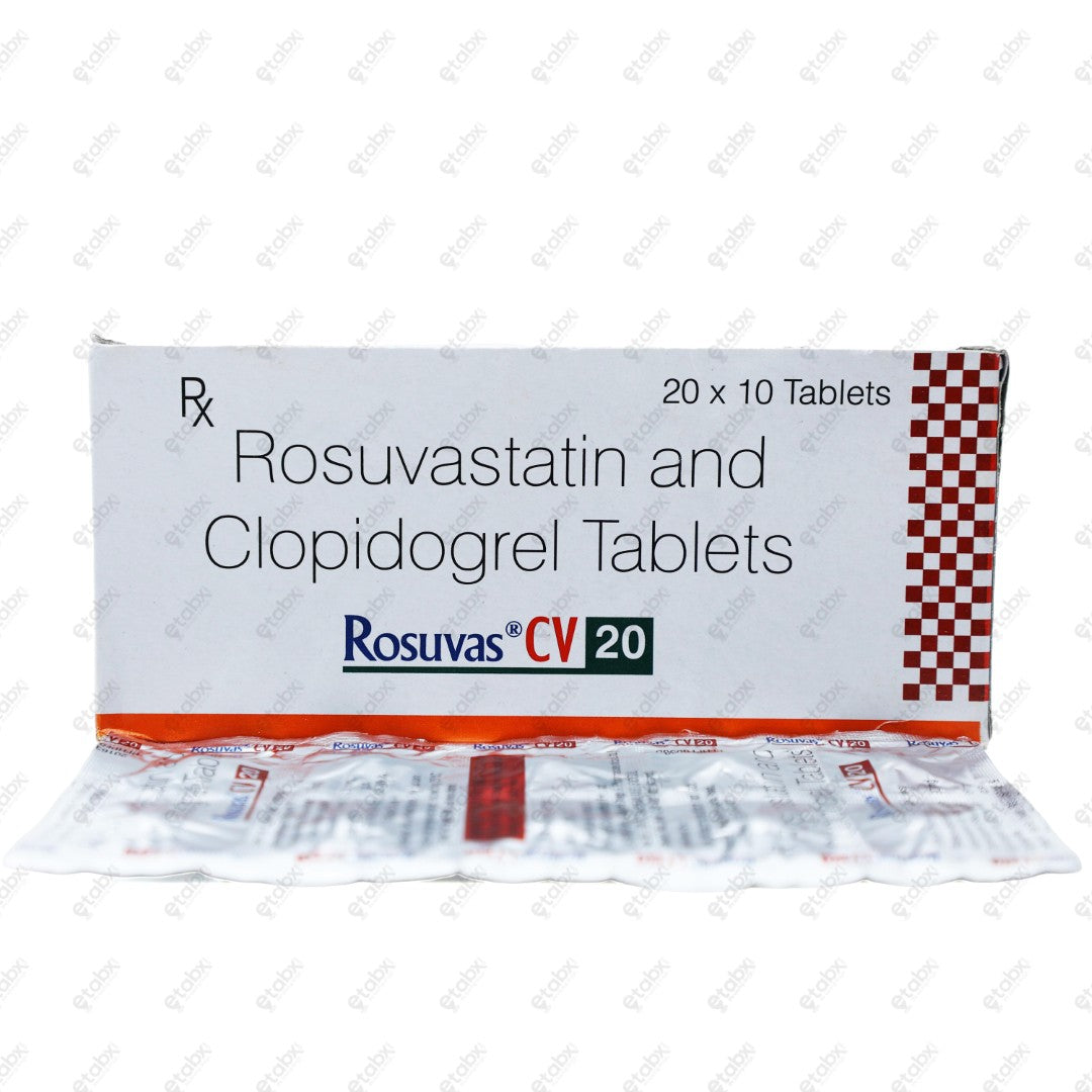 ROSUVAS CV 20 Tablets 10's