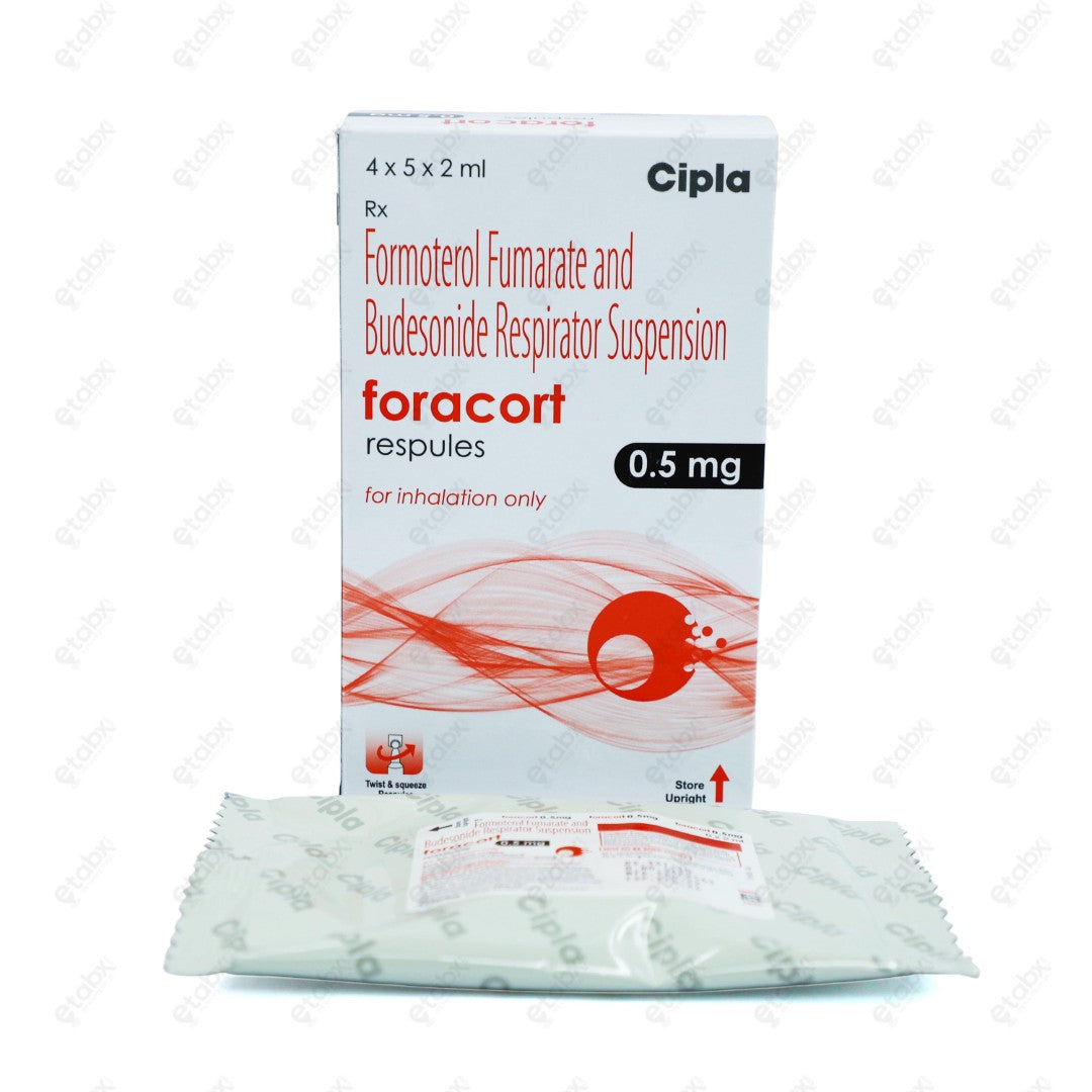 Foracort 0.5 Respules 5x2ml